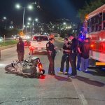Motopatrullero resulta herido tras choque con camión en la Sacramento