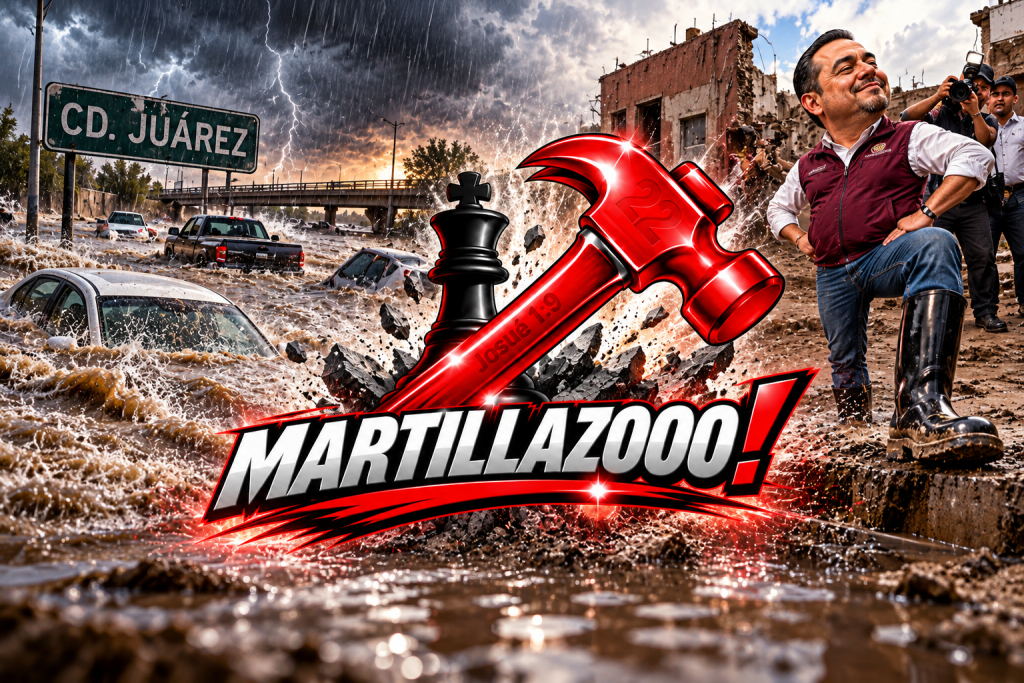 ¡Juárez bajo el agua… Y las promesas siguen flotando!