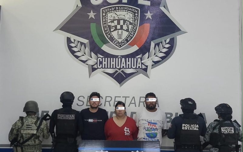 Rescata SSPE a 12 personas y detiene a tres en operativo fronterizo en Juárez
