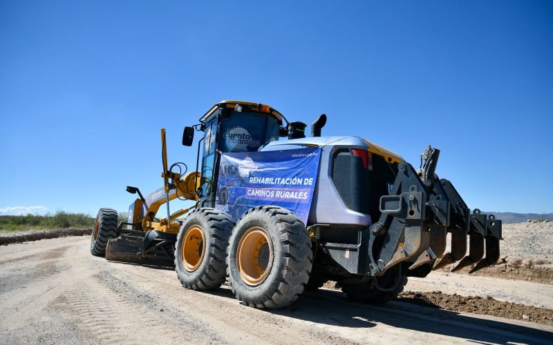 Inician rehabilitación de más de 120 kilómetros de caminos rurales en Guadalupe