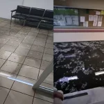 Lluvia y granizo provocan inundaciones en el Hospital 6 del IMSS en Juárez