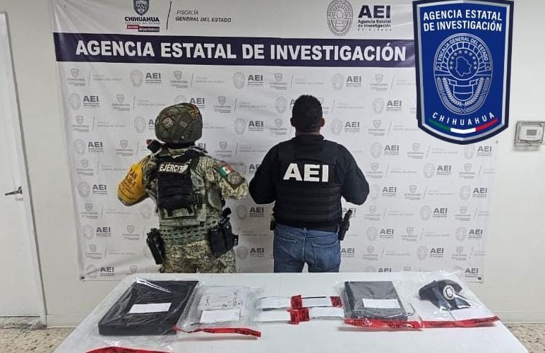 Denuncia anónima lleva a cateo y aseguramiento de presunta droga en Los Mezquites